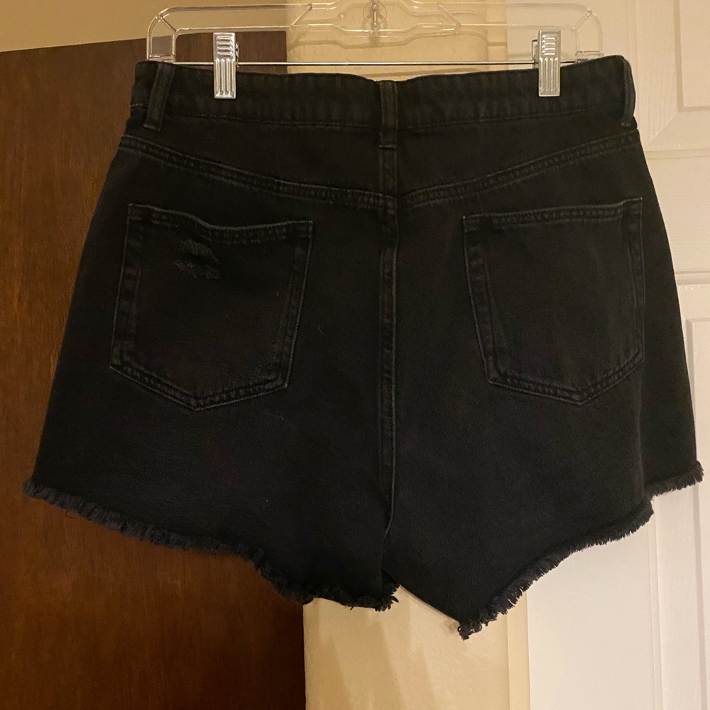 Target Black High Waisted Shorts